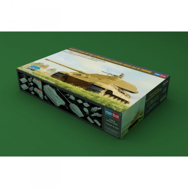 Hobby Boss 84558 Pz.Kpfw. VI Sd.Kfz.182 Tiger II (Porshe Early Production Vehicle Fgst.Nr.28009) 1/35