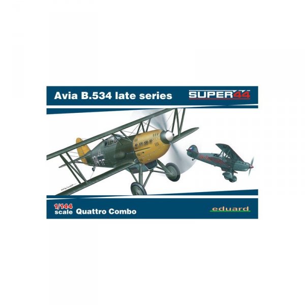 Eduard 4452 Avia B.534 Late Series  Quattro Combo 1/144