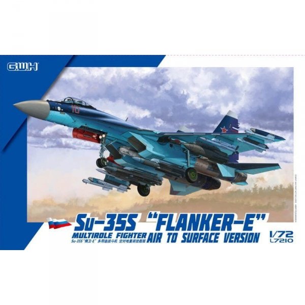 Great Wall Hobby L7210 Su-35S &quot;Flanker-E&quot; Air to Surface Version 1/72