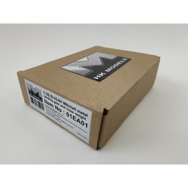 HK Models 01EA01 1/32 B-25H/J Mitchell Landing Gear &amp; Weight (for HK Models B-25)