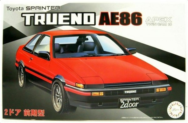 Fujimi 046297 1/24 ID-183 Toyota Sprinter Trueno AE86 APEX Twin Cam 16