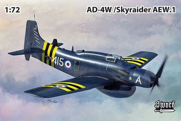Sword 72126 AD-4W/AEW.1 Skyraider 1/72