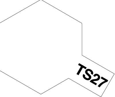 Tamiya 85027 TS-27 Matt White 100ml spray