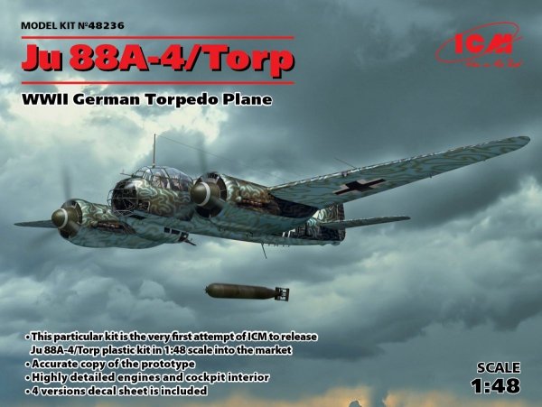 ICM 48236 Ju-88A-4 Torp/A-17 1/48