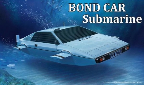 Fujimi 091921 1/24 BC-1 007 BOND CAR submarine