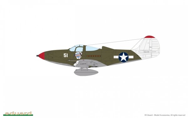 Eduard 8067 P-39N Airacobra Profipack Edition 1/48