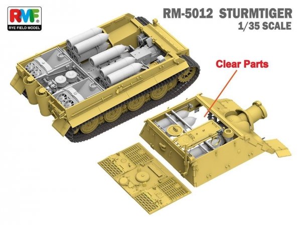 RFM-5012 Sturtiger with full interior 1/35