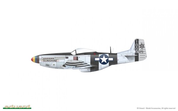 Eduard 82105 P-51K Mustang Boeing ProfiPack