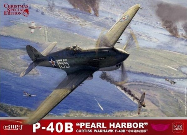 Great Wall Hobby L3202 P-40B Curtiss Warhawk &quot;Pearl Harbor&quot; 1/32