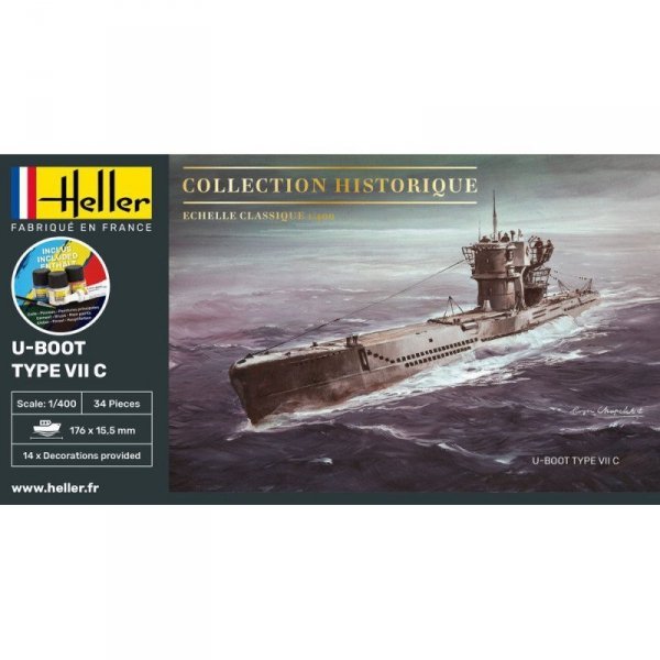 Heller 57002 Starter Kit - U-Boot Type VII C