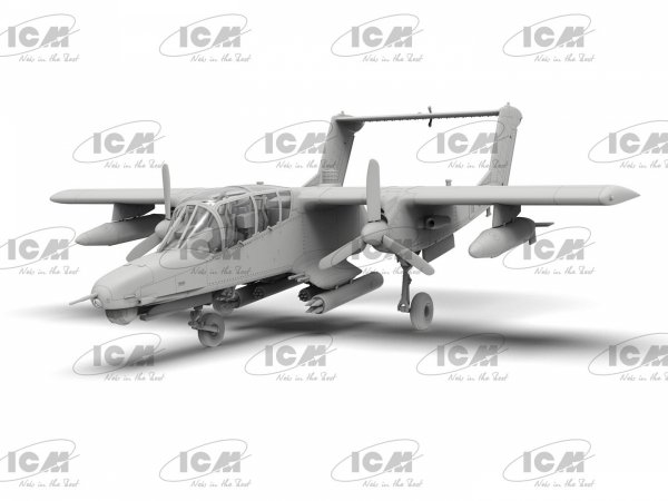 ICM 72186 OV-10D+ Bronco US Attack and Observation Aircraft 1/72