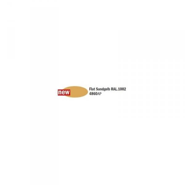Italeri 4860 Akryl Flat Sandgelb RAL.1002