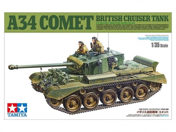 Tamiya 35380 1/35 British Cruiser Tank A34 Comet