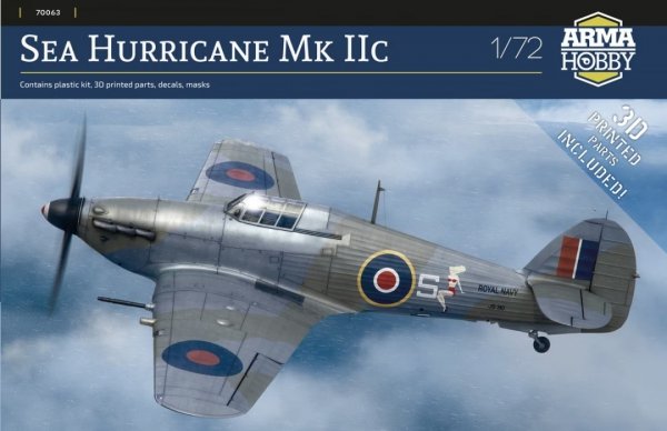 Arma Hobby 70063 Sea Hurricane Mk IIC 1/72