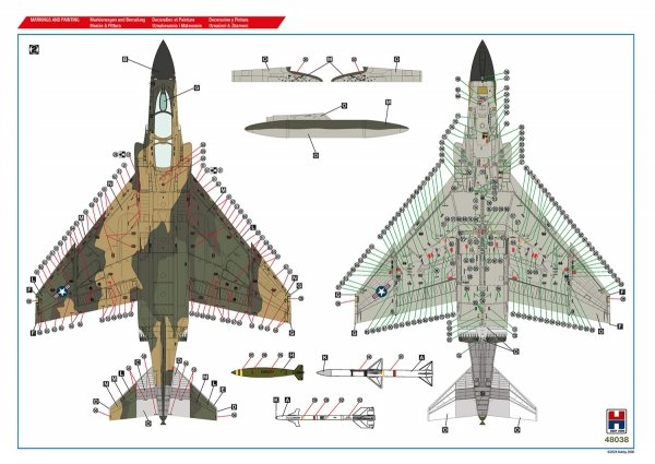 Hobby 2000 48038 Vietnam Aces vol.2 1/48