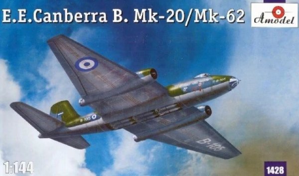 Amodel 01428 E.E. Camberra B.Mk-20 1/144