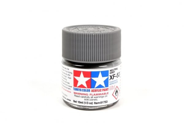 Tamiya 81753 Acrylic Mini XF-53 Neutral Grey 10ml