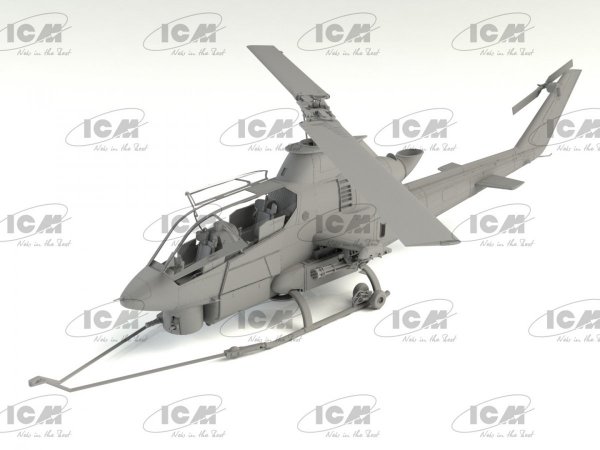 ICM 32061 AH-1G Cobra (late production), US Attack Helicopter