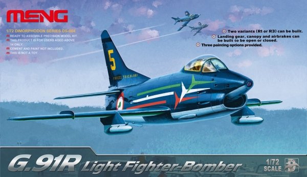Meng DS-004 G.91R Light Fighter-Bomber 1/72