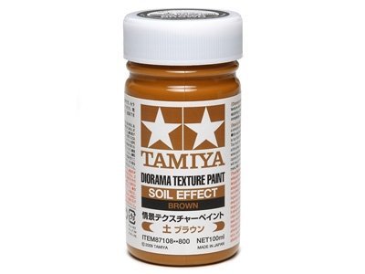 Tamiya 87108 Texture Paint-Soil, Brown