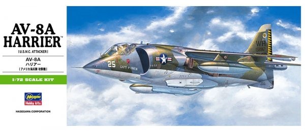 Hasegawa B10-00240 Av-8A Harrier 1/72