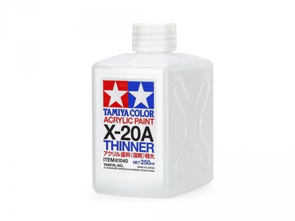 Tamiya 81040 X-20A Thinner (250ml)