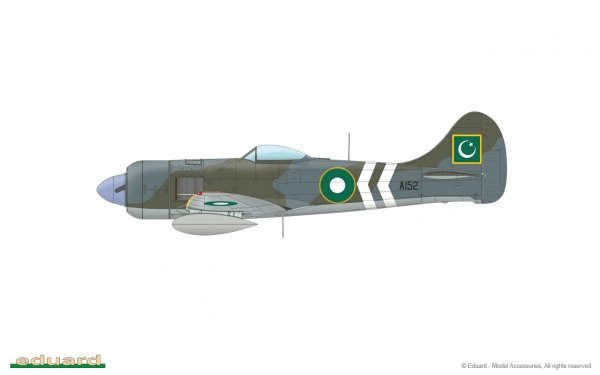 Eduard 82125 Tempest Mk.II late version Profipack edition