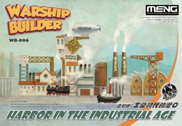 Meng WB-006 Warship Builder-Harbor In the Industr.