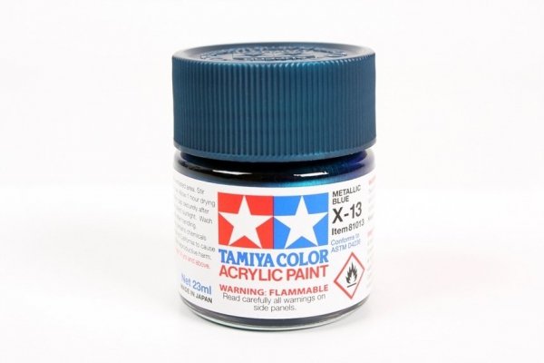 Tamiya 81013 X-13 Metallic Blue 23 ml