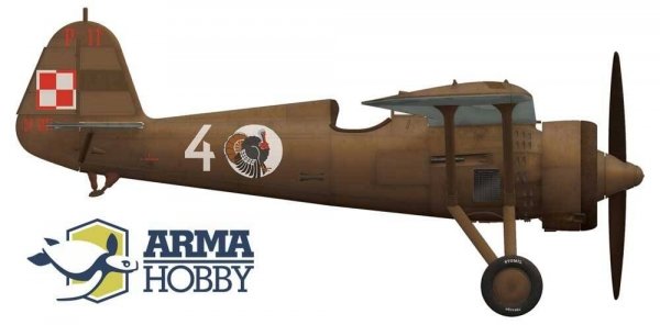 Arma Hobby 70017 PZL P.11c Kresy Model Kit 1/72