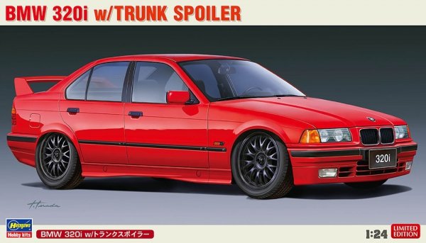 Hasegawa 20592 BMW 320i w/Trunk Spoiler 1/24