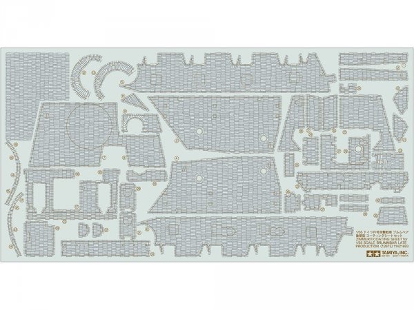 Tamiya 12673 1/35 Brummbaer LP Zim Sheet