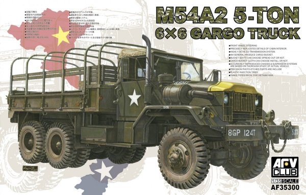 AFV Club AF35300 M54A2 5-Tpm 6x6 Cago Truck 1/35