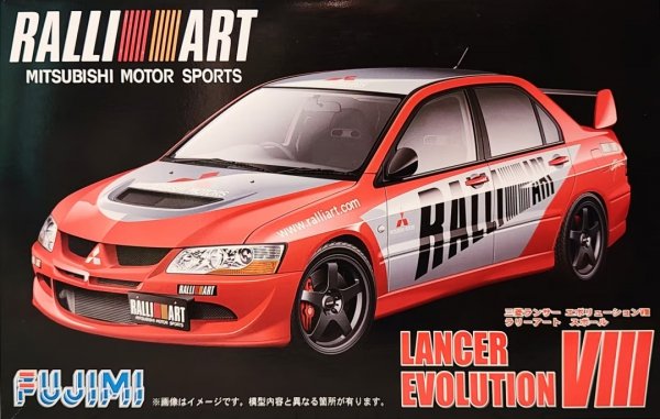 Fujimi 038179 1/24 ID-148 Mitsubishi Lancer Evo 8
