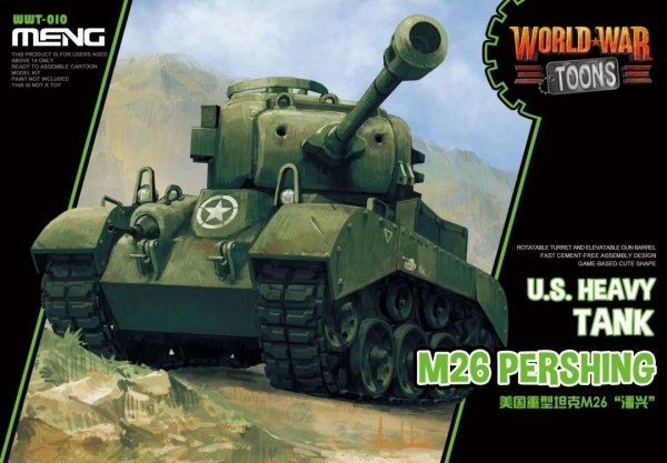 Meng WWT-010 World War Toons M26 Pershing