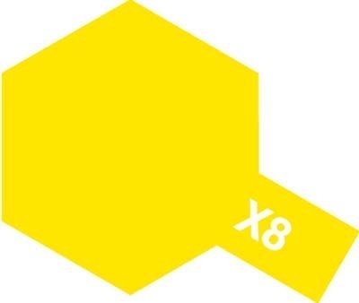 Tamiya 81508 Acrylic Mini X-8 Lemon Yellow 10ml