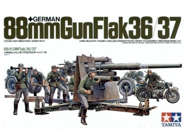 Tamiya 35017 88mm Gun Flak 36/37