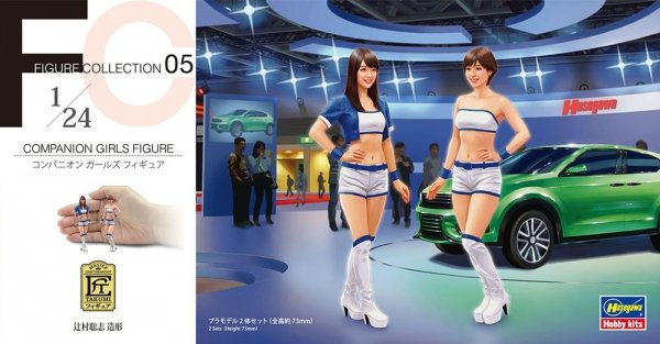 Hasegawa FC05-29105 Companion Girls Figure 1/24