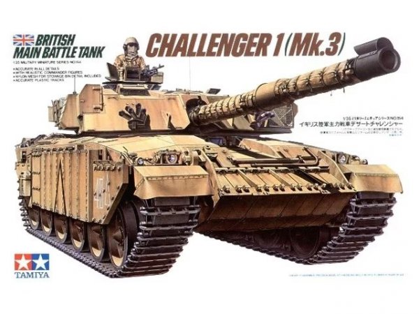 Tamiya 35154 Bri. 'Challenger 1 Mk.3' 1/35