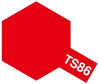 Tamiya 85086 TS-86 Pure Red 100ml spray