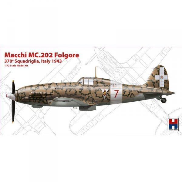 Hobby 2000 72008 Macchi MC.202 Italy 1943