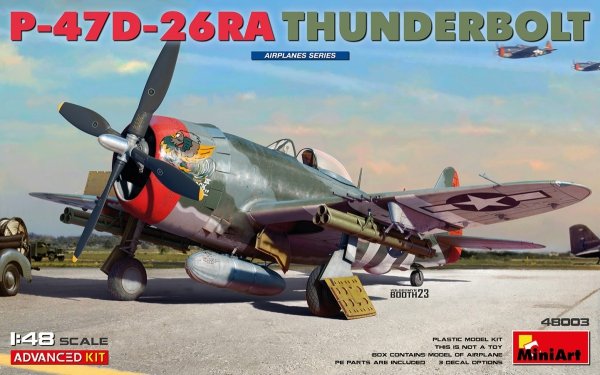 Mini Art 48003 P-47D-26RA Thunderbolt Advanced Kit 1/48