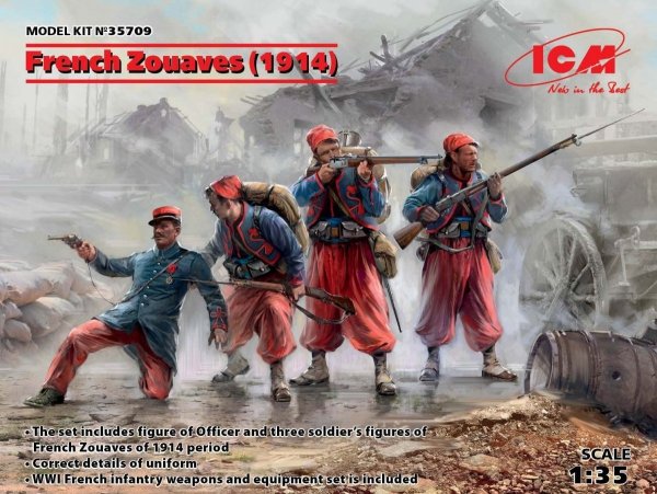 ICM 35709 French Zouaves
