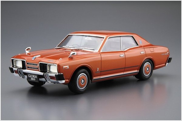 Aoshima 05877 1/24 MC#53 Nissan P332 Cedric/Gloria 4HT 280E Brougham '78