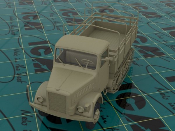 ICM 35453 KHD S3000/SS M Maultier 1/35