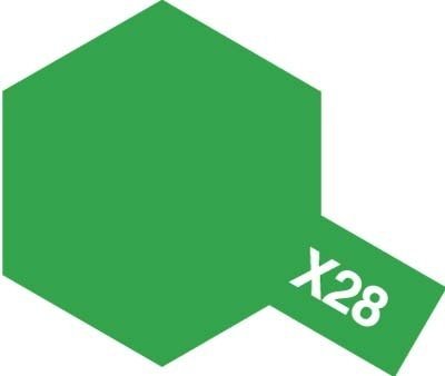 Tamiya 81528 Acrylic Mini X-28 Park Green 10ml