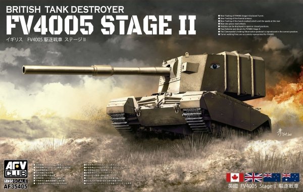 AFV Club AF35405 British Tank Destroyer FV4005 Stage II 1/35