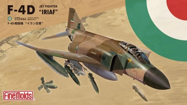 Fine Molds 72847 F-4D Jet Fighter &quot;IRIAF&quot; 1/72