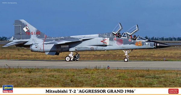 Hasegawa 07543 Mitsubishi T-2 'Aggressor Grand 1986' 1/48