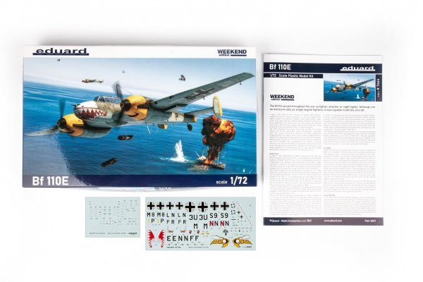  Eduard 7464 Bf 110E Weekend edition 1/72